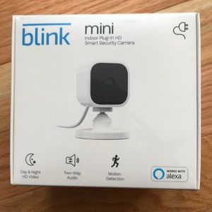 Blink Mini Security Camera - White - NWT